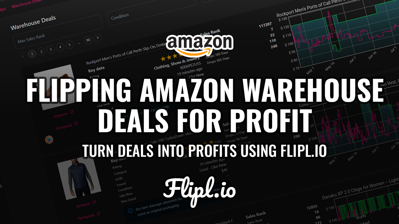 How To Make Money with  Warehouse Deals with Flipl —