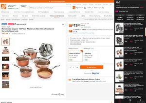 Flipl New eBay Chrome Extension on Home Depot